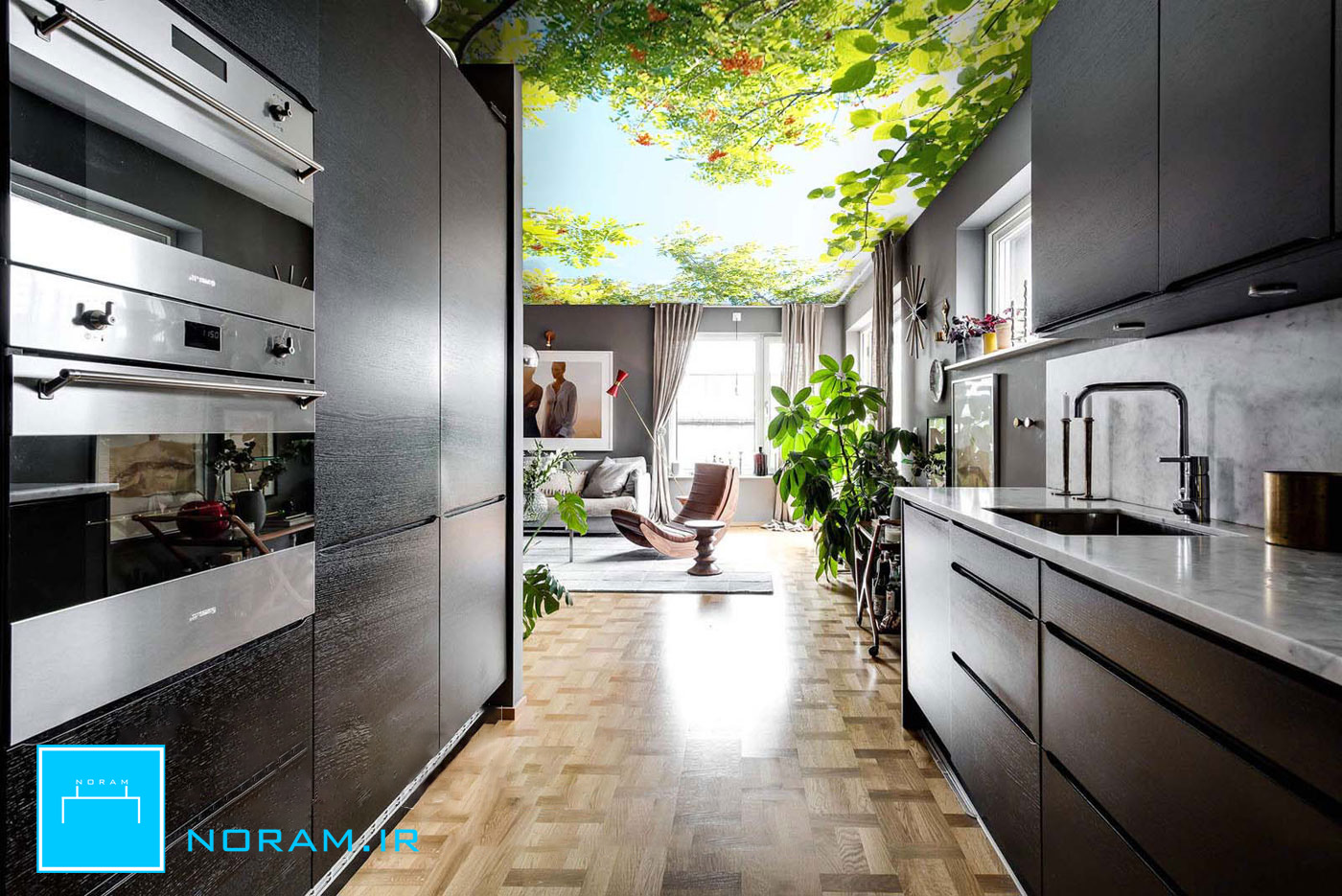 سقف کشسان پذیرایی چاپی