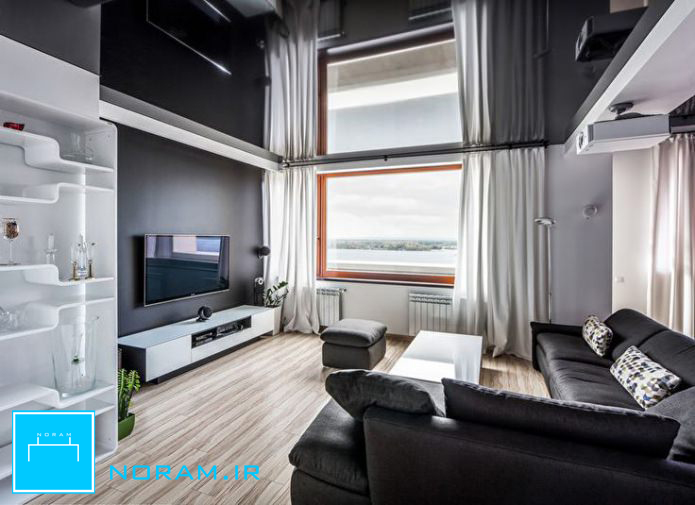 سقف کاذب کشسان آیینه ای