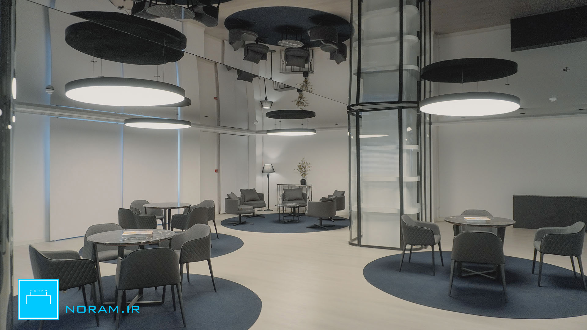 نمونه کار سقف کشسان لاکر