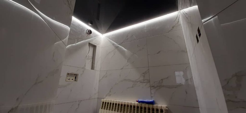 نور مخفی سقف کشسان