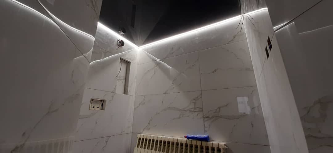 نور مخفی سقف کشسان