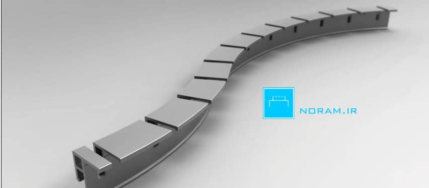 شیار زدن پروفیل کشسان