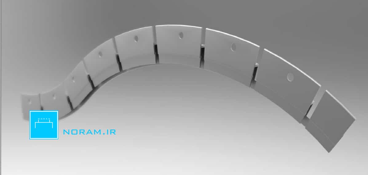 شیار زدن سقف کشسان