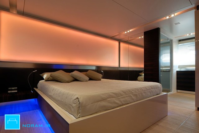 سقف کشسان در اتاق خواب