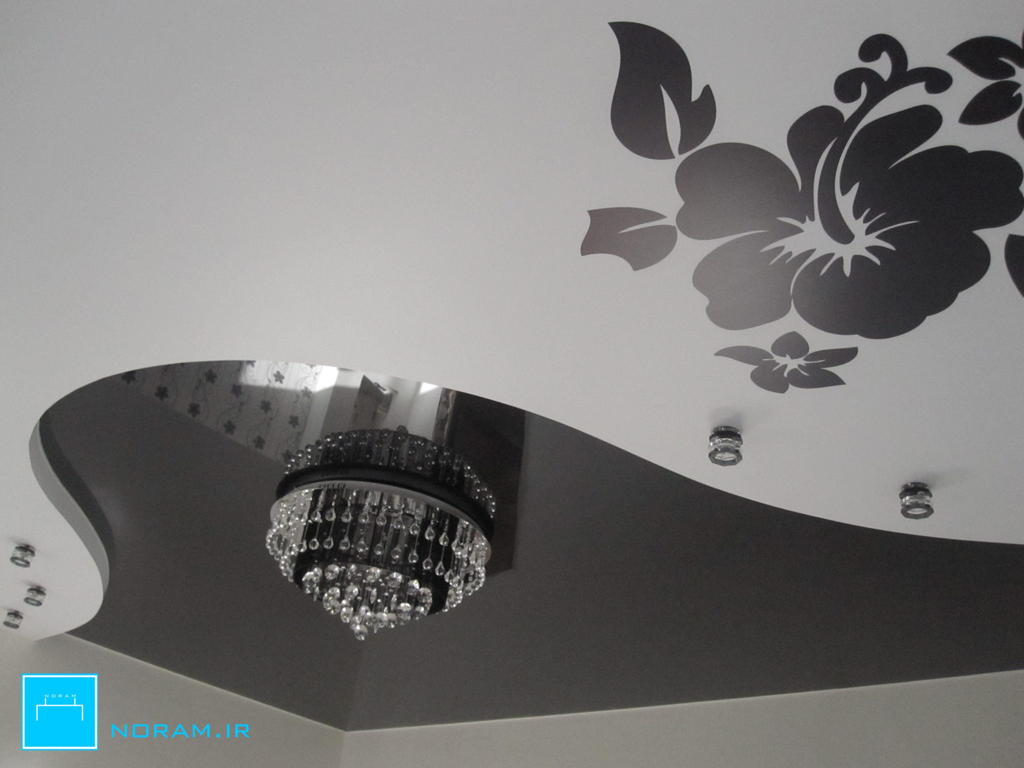 ترکیب سقف کشسان با سقف کناف