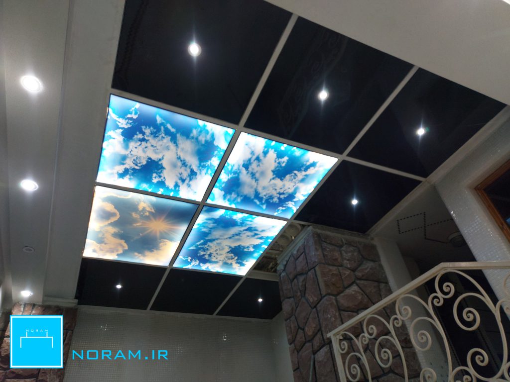 نمونه کار سقف کشسان در استخر تهران
