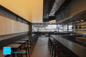 سقف کشسان در رستوران شرکت نورام