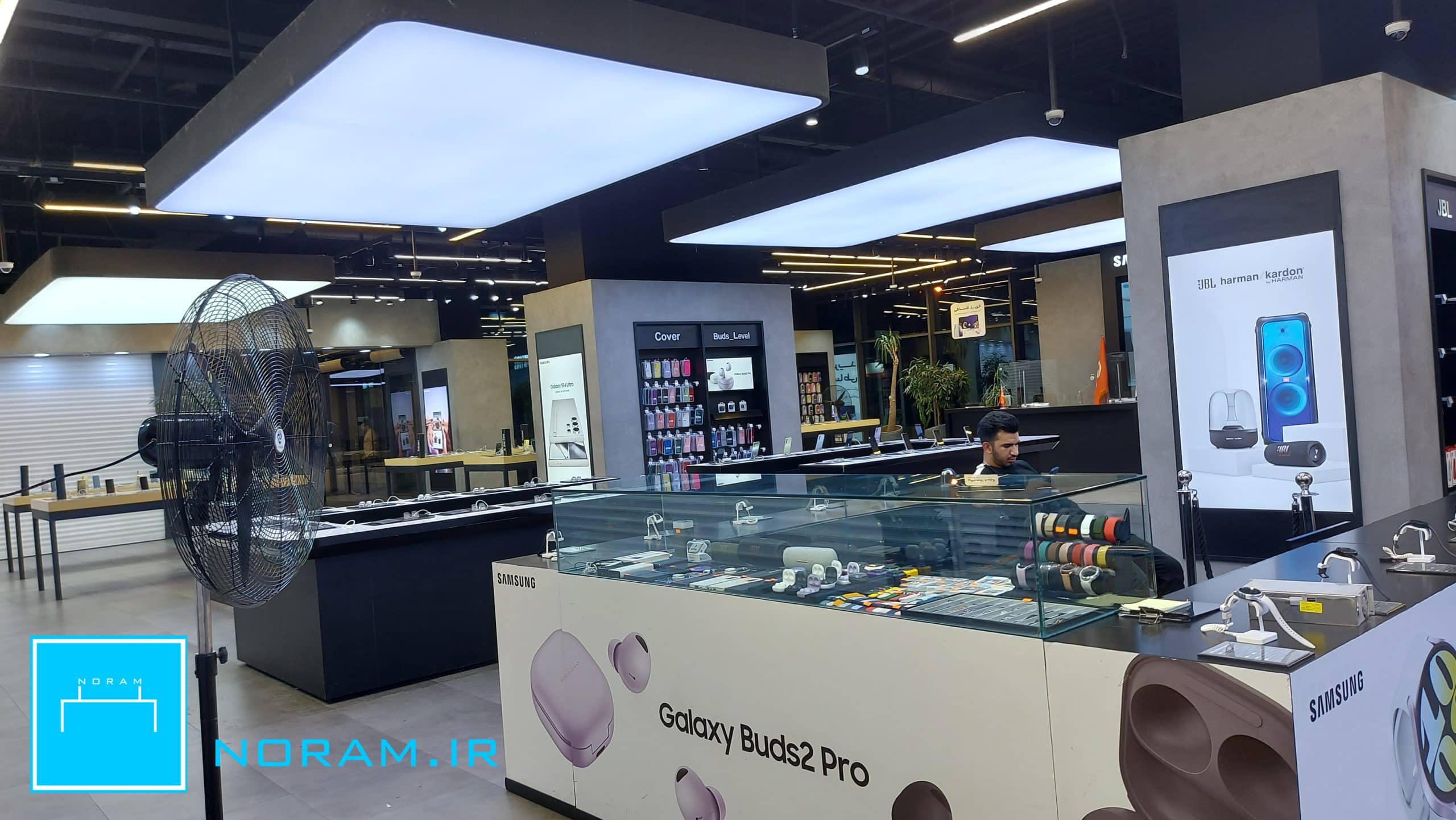 سقف کشسان ترنسپرنت در پاساژ چهارسو تهران